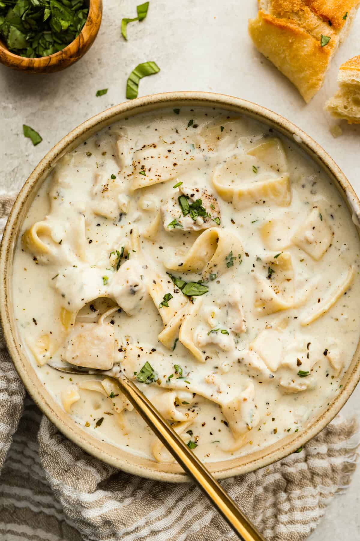 Hen and Dumpling Soup