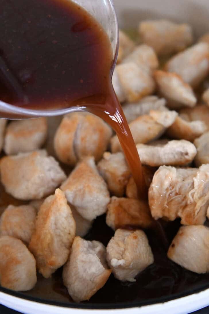 Skillet Bourbon Hen