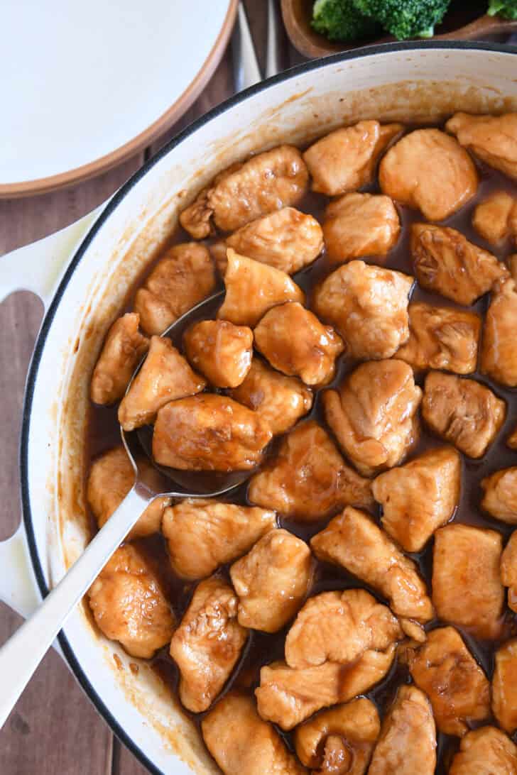 Skillet Bourbon Hen