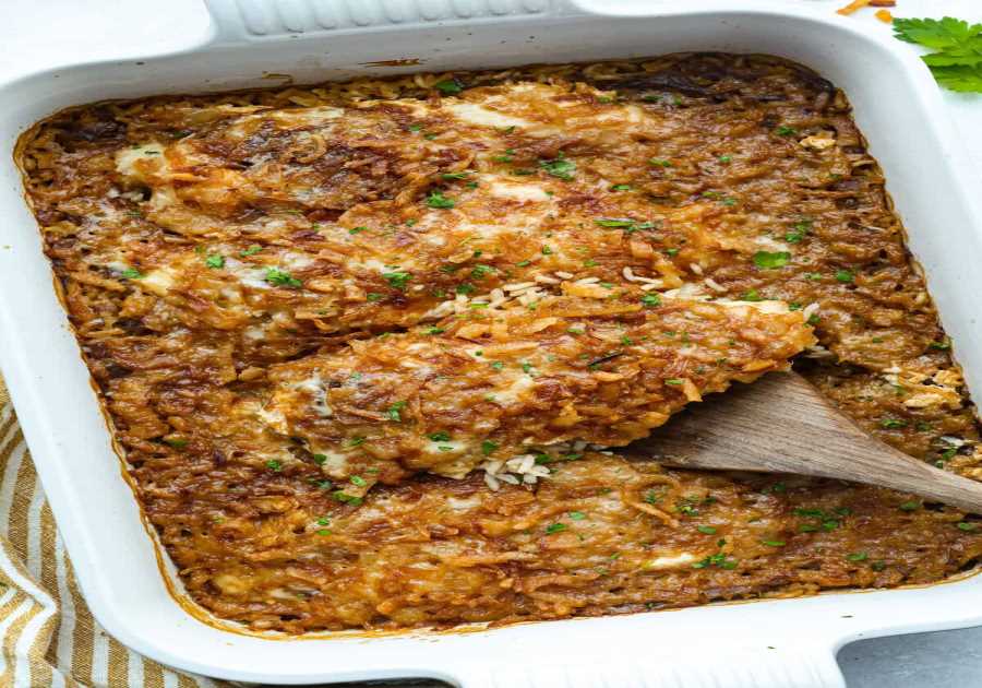 French Onion Hen and Rice Casserole