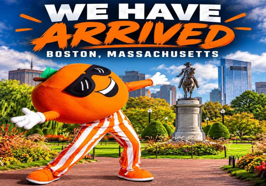 The Peach Cobbler Manufacturing Facility Shows Up in Boston, Massachusetts