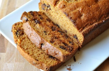 Perfect Pumpkin Chocolate Chip Bread