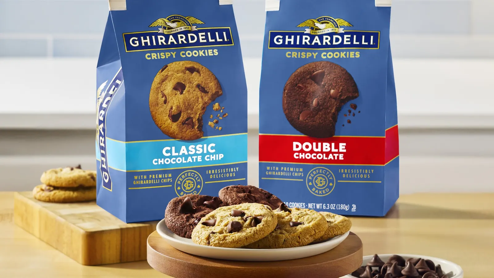 Ghirardelli brings 174-year-old chocolate brand to packaged cookies
