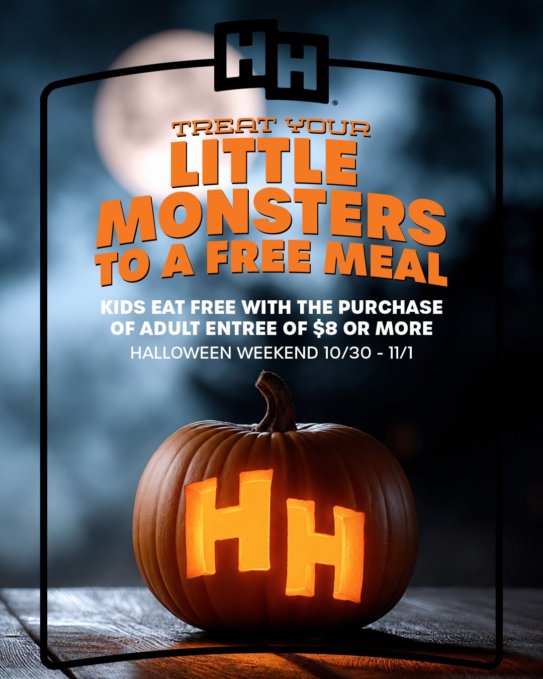 Huddle House Treats Little Monsters To A Free Meal This Huddleween