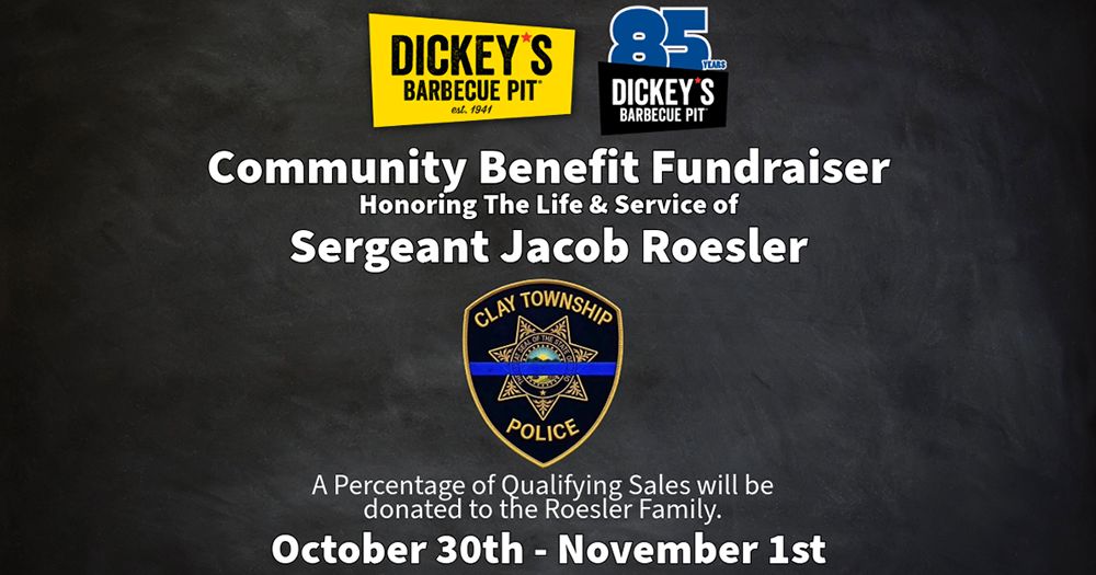 Perrysburg Dickey's Barbecue Pit Hosts Community Fundraiser Supporting Family of Fallen Ohio Police Officer