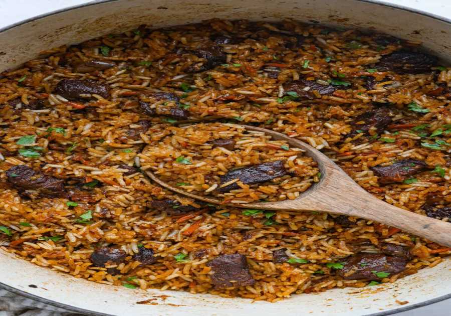 One Pot Beef and Rice