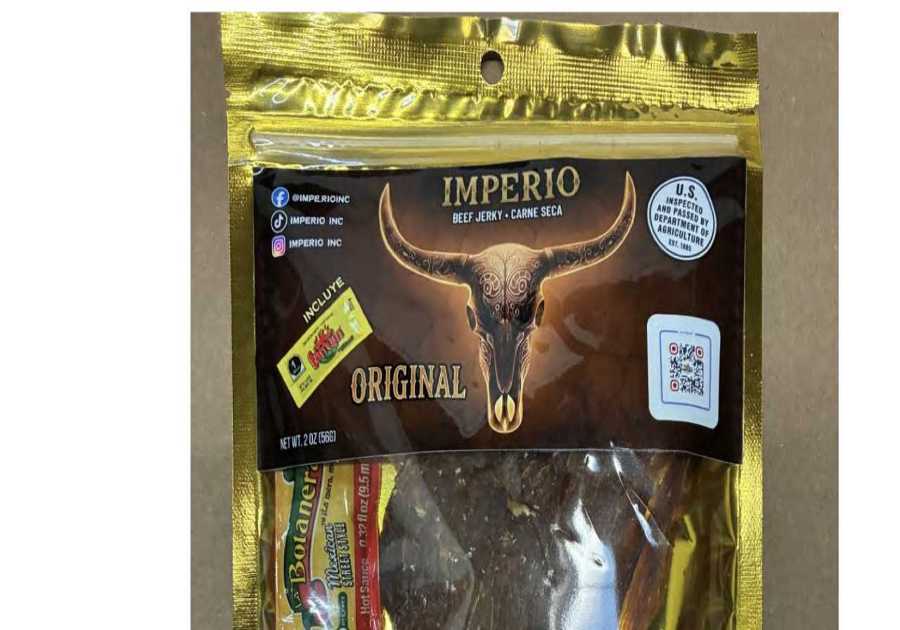 Beef jerky recalled due to absence of examination, illegal use USDA seal