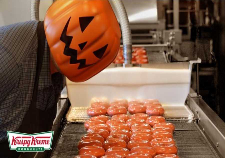 Krispy Kreme Gives Initial Glazed an Orange Glow-Up and Obtains All Raised for Halloween with 10,000 Jack's Treat Loads Passes