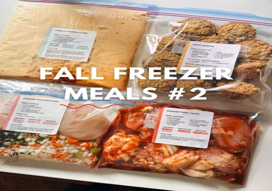 Fall Freezer Dishes # 2.